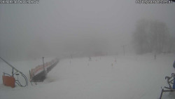 Spodní část sjezdovky