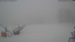 Spodní část sjezdovky