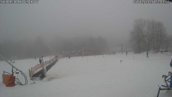 Spodní část sjezdovky