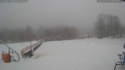 Spodní část sjezdovky