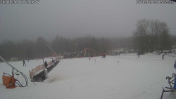 Spodní část sjezdovky