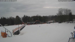 Spodní část sjezdovky