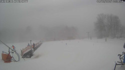 Spodní část sjezdovky