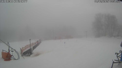 Spodní část sjezdovky