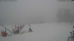 Spodní část sjezdovky