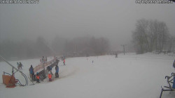 Spodní část sjezdovky