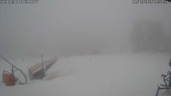 Spodní část sjezdovky