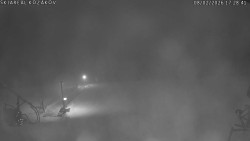 Spodní část sjezdovky