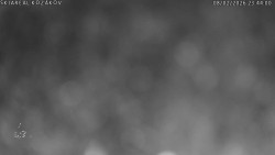 Spodní část sjezdovky