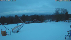 Spodní část sjezdovky