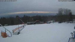 Spodní část sjezdovky