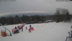 Spodní část sjezdovky