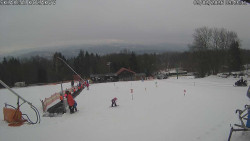 Spodní část sjezdovky