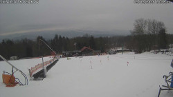 Spodní část sjezdovky