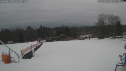 Spodní část sjezdovky