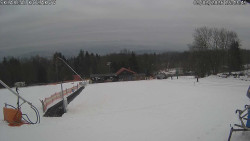 Spodní část sjezdovky