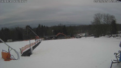 Spodní část sjezdovky