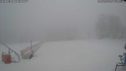 Spodní část sjezdovky