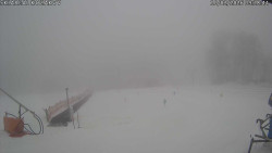 Spodní část sjezdovky