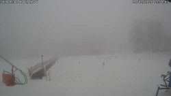 Spodní část sjezdovky