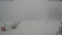 Spodní část sjezdovky