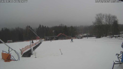 Spodní část sjezdovky