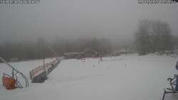 Spodní část sjezdovky