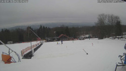 Spodní část sjezdovky