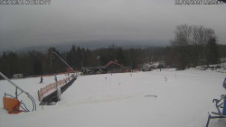 Spodní část sjezdovky