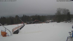 Spodní část sjezdovky