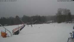 Spodní část sjezdovky