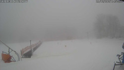 Spodní část sjezdovky