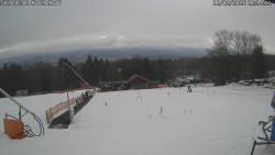 Spodní část sjezdovky