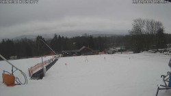 Spodní část sjezdovky