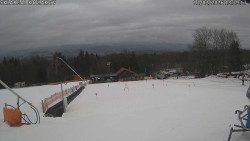 Spodní část sjezdovky