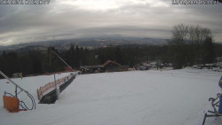 Spodní část sjezdovky