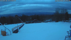 Spodní část sjezdovky