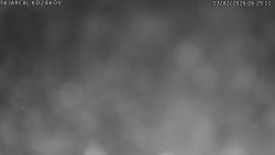 Spodní část sjezdovky