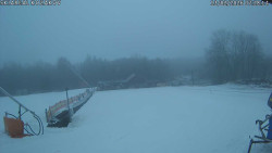 Spodní část sjezdovky