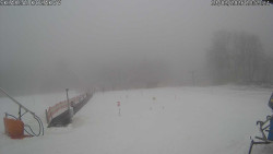 Spodní část sjezdovky