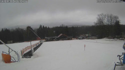 Spodní část sjezdovky