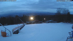 Spodní část sjezdovky