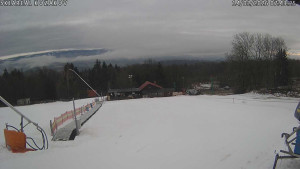 Ski Kozákov - Spodní část sjezdovky - 14.2.2026 v 07:45 Ski Kozákov - Spodní část sjezdovky - 14.2.2026 v 07:45