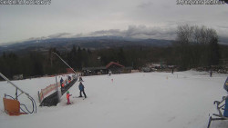 Spodní část sjezdovky