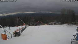 Spodní část sjezdovky