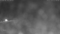 Spodní část sjezdovky