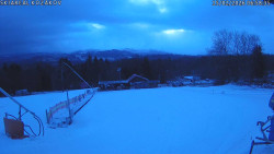 Spodní část sjezdovky