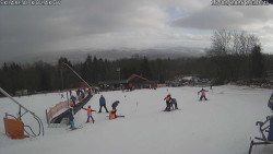 Spodní část sjezdovky