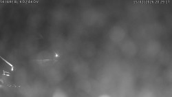 Spodní část sjezdovky