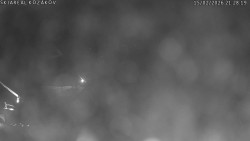 Spodní část sjezdovky